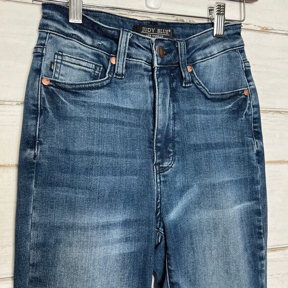 Judy Blue Skinny Jeans Stretch Denim Plus Size 24W - Picture 9 of 10